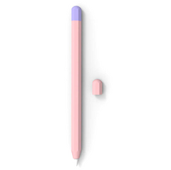 Силиконовый чехол для Apple Pencil 2 / Pro - розовый с фиолетовым