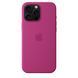 Чехол Apple iPhone 16 Pro Max Silicone Case with MagSafe - Fuchsia (MYYX3)