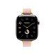Ремешок Apple Watch Hermès - 42mm Rose Sakura/Jaune de Naples Twill Jump Attelage Single Tour (MDFN4)