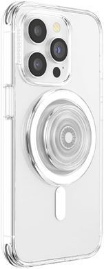 Тримач для телефону PopSockets Phone Grip Compatible with MagSafe - Clear