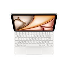 Клавіатура Apple Magic Keyboard for iPad Air 11-inch (M2) - Ukrainian - White (MJQJ3UA/A)