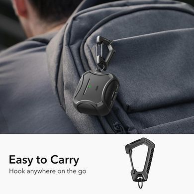 Чохол ESR Cyber Tough Case (HaloLock) with MagSafe для AirPods 4 - Чорний