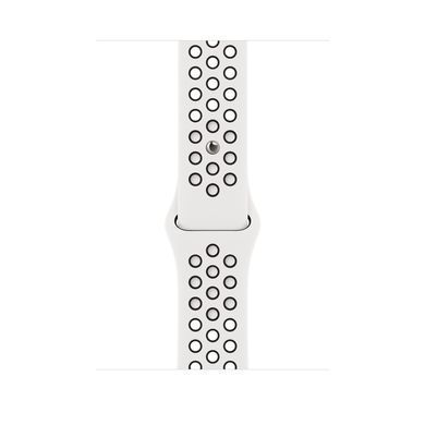 Ремешок Apple Nike Sport Band Summit White/Black 45mm - S/M (MPH23)