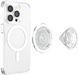 Тримач для телефону PopSockets Phone Grip Compatible with MagSafe - Clear