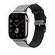 Ремінець Apple Watch Hermès - 46mm Noir/Écru Toile H Single Tour (MDFL4)