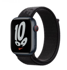 Ремешок Apple Nike Sport Loop Watch 45mm Black (ML343)