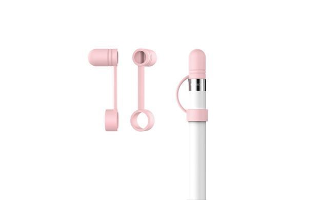 Рожевий силіконовий ковпачок для Apple Pencil