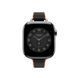 Ремінець Apple Watch Hermès - 42mm Noir/Gold Twill Jump Attelage Single Tour (MXJE3)