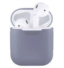 Чохол силіконовий для AirPods 1 / 2 - Сірий