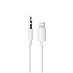 Аудиокабель Apple Lightning to 3.5 mm Audio Cable (1.2m) - White (MXK22)