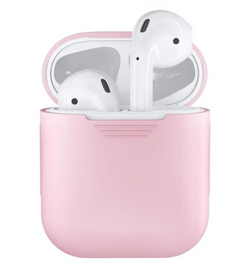 Чохол силіконовий для AirPods 1 / 2 - Світло-рожевий