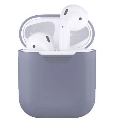 Чохол силіконовий для AirPods 1 / 2 - Сірий