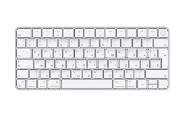 Клавіатура Apple Magic Keyboard with Touch ID for Mac models with Apple silicon - Russian (MK293RS/A)
