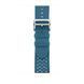 Ремінець Apple Watch Hermès Bleu Jean Tricot Single Tour - 45mm (MWPA3)
