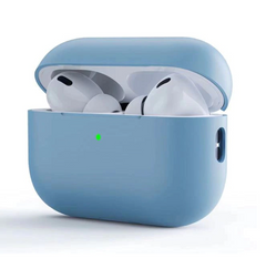 Голубой силиконовый чехол AirPods Pro 2