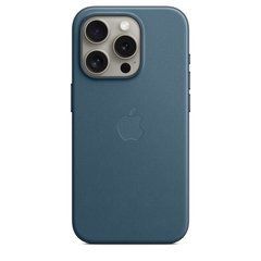 Чохол Apple iPhone 15 Pro FineWoven Case with MagSafe - Pacific Blue (MT4Q3)