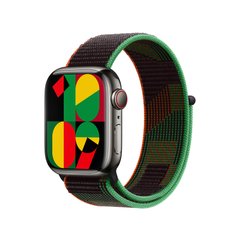 Ремешок Apple Black Unity Sport Loop для Watch 41mm (MQTH3)