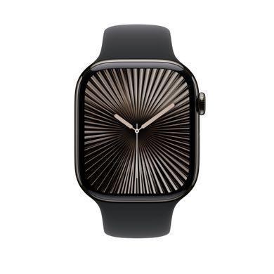 Ремінець Apple 46mm Black Sport Band - M/L (MXM23)