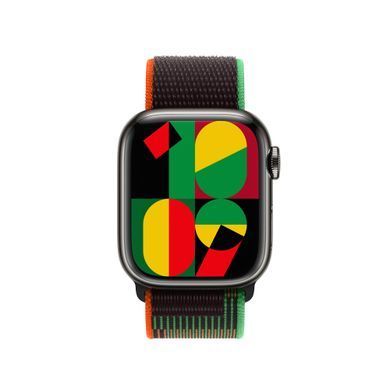 Ремешок Apple Black Unity Sport Loop для Watch 41mm (MQTH3)