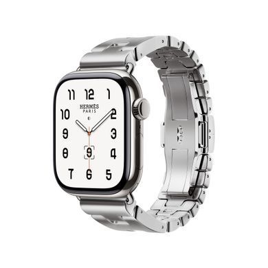 Ремешок Apple Watch Hermès - 42mm Satiné Grand H - Small (MXJT3)