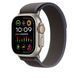 Ремінець Apple Blue/Black Trail Loop для Watch 49mm - M/L (MT613)