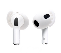 Силіконові накладки гребінці для AirPods 3 - Білі