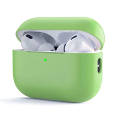 Светло-зеленый силиконовый чехол AirPods Pro 2