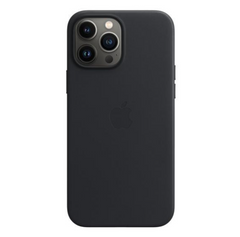 Чехол Apple iPhone 13 Pro Max Leather Case with MagSafe - Midnight (MM1R3)
