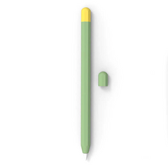 Силиконовый чехол для Apple Pencil 2 / Pro - зеленый с желтым