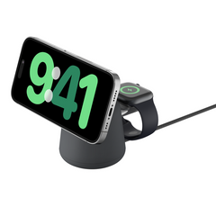 Бездротова зарядка Belkin BOOST CHARGE PRO 2-in-1 Wireless Charging Dock with MagSafe (HR1W2)