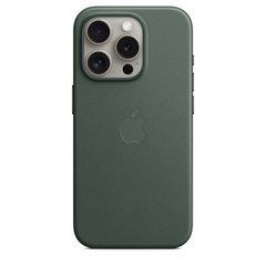 Чохол Apple iPhone 15 Pro FineWoven Case with MagSafe - Evergreen (MT4U3)