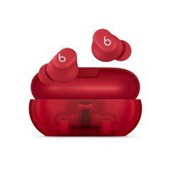 Навушники Beats Solo Buds — True Wireless Earbuds — Transparent Red (MUW03)