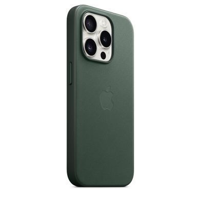 Чохол Apple iPhone 15 Pro FineWoven Case with MagSafe - Evergreen (MT4U3)