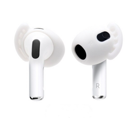 Силіконові накладки гребінці для AirPods 3 - Білі