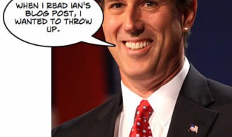 Rick Santorum did not approve this blog post