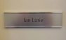 Ian Lurie Nameplate