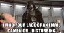 Darth Vader finds your lack of an email campaign disturbing