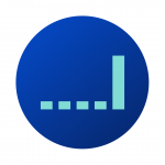 Visual representation of last click attribution