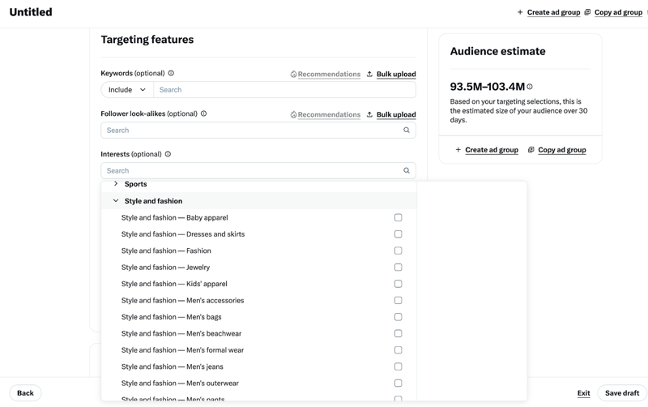 Keyword & Interest Targeting in Twitter Ads