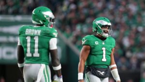 Eagles’ Dynamic Duo: Jalen Hurts and A.J. Brown Struggling with Friction