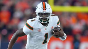 Miami’s Cam Ward Voices Frustration Over College Football Playoff Rankings