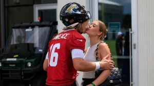 Jaguars Quarterback Trevor Lawrence and Wife Marissa Welcome Their First Child: “Thank You, Jesus, for Our Girl”